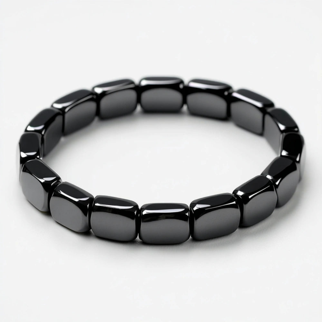 Bracelet HEMIOSTONE: stabilise votre énergie, renforce votre concentration et restaure votre présence masculine légendaire